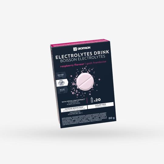 DECATHLON Ефервесцентни електролитни таблетки без захар